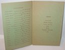 old vintage EXCELSIOR CHAPTER 1939 menu