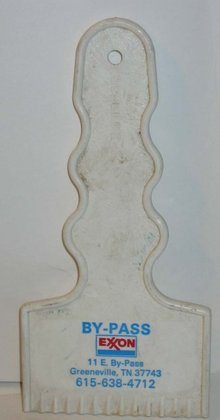 old vintage GREENVILLE TN EXXON Ice Scraper