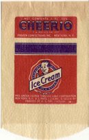 Joe Lowe Cheerio Ice Cream Bag