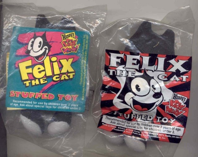 Felix the Cat Stuffed Animal ToysWendy's