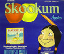 Skookum Indian Crate Label