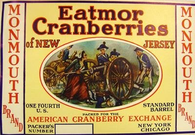 Eatmor Cranberries Label