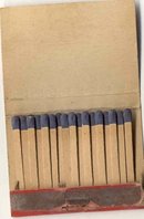 old vintage PAPER CITY Holyoke Mass Matchbook