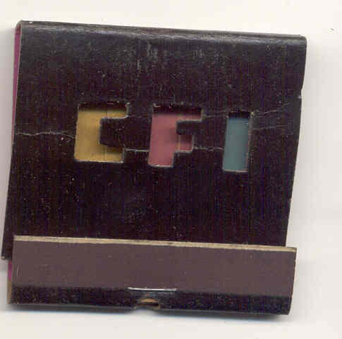 Consolidated Film Matchbook 1940