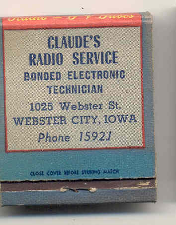 old vintage RAYTHEON Matchbook