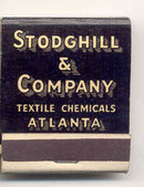 old vintage STODGHILL & CO Matchbook