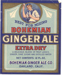 Bohemian Gingerale Soda Label
