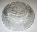 Floral Cut Glass Bowl