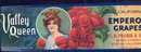 Valley Queen Emperor Grapes Crate Label