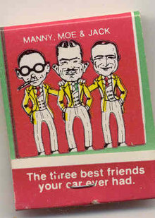Pep Boys Auto Matchbook