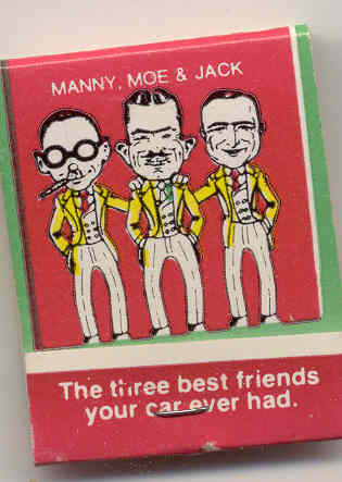 Pep Boys Auto Matchbook
