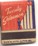 old vintage NYC DIAMOND MATCHBOOK used