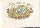 old vintage PRIMEROS TOBACCO LABEL