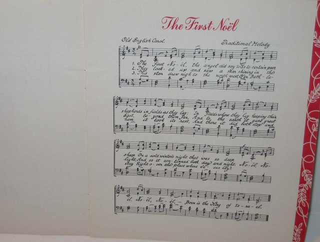 Christmas Carols Music Booklet