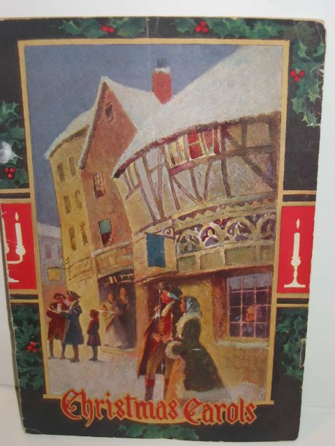 old vintage 1950s CHRISTMAS CAROLS Music booklet