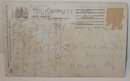 old vintage 1914 POSTED HOLIDAY CHRISTMAS postcard used