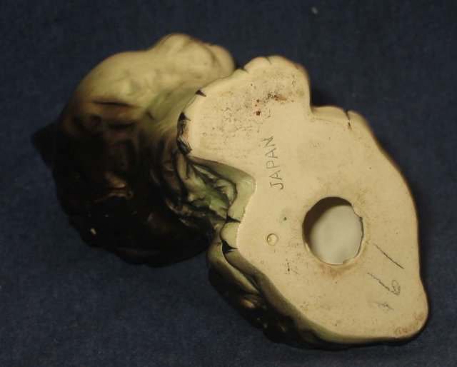 old vintage JAPAN CAT STATUE figurine