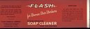 old vintage 1940s Flash Hand Soap Label for Women War Workers