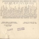 old vintage FBI WANTED POSTER * POLICE