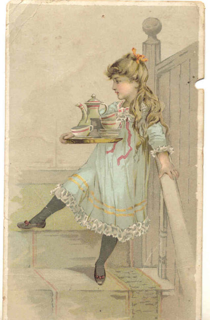 Arbuckles Ariosa Coffee Trade Card
