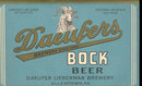 old vintage DAEUFERS Bock Beer Label * Ram