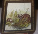 Jim Beam Racoon Whiskey bottle