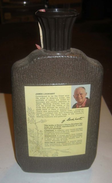 Jim Beam Whiskey Decanter Bottle