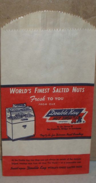 Double K Nut Shop Peanuts Bag