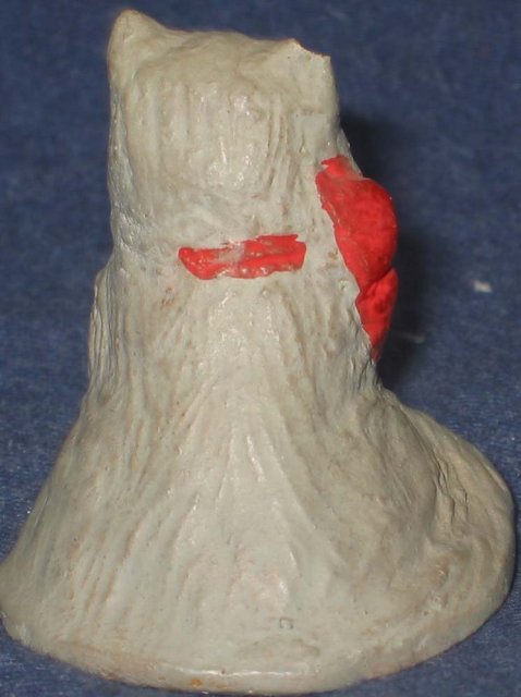 old vintage HANDMADE CAT STATUE figurine
