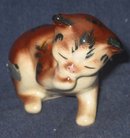 old vintage TUTSY TABBY CAT STATUE