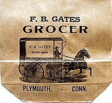 Antique Grocery Bag 1900s