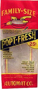 Automat Popt-Fresh Popcorn Bag