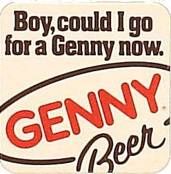 Genesee Beer Coaster