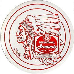Iroquois Beer Liner3 Tray Sign