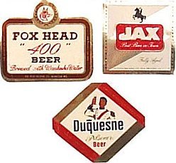 Mini Beer Labels 1950s