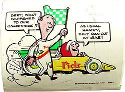 Piels Beer Decal Sign
