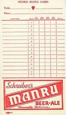Schreibner's Beer Card Player Toy