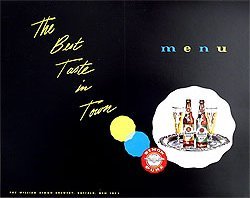 Simon Beer Menu