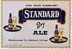 Standard Ale Beer Placemats 1946