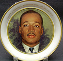 Martin Luther King Commemorative Plate