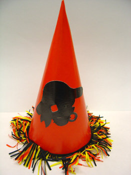 old vintage 1950's Halloween PIRATE Hat