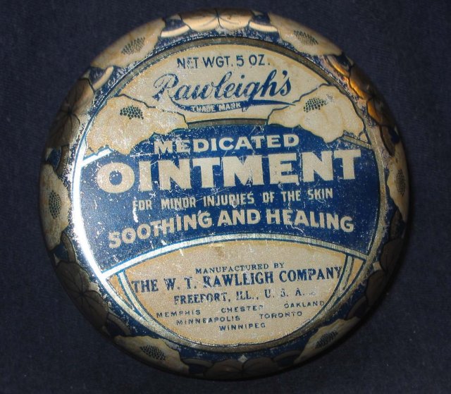 Rawleigh's Medicated RX Tin