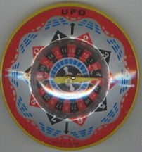 VINTAGE UFO TOY * OLD VINTAGE JAPAN UFO