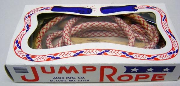 Alox Jump Rope in Original Box 1960s