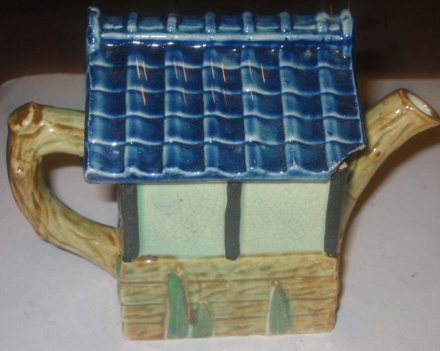 Ceramic Windmill Teapot Sugar Set