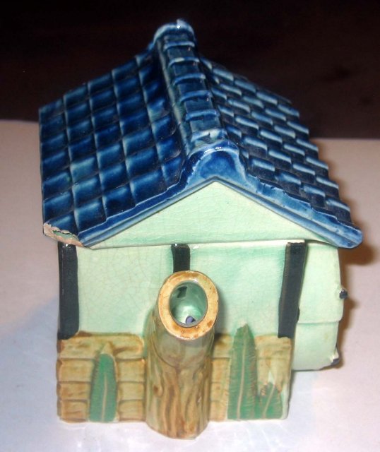 Ceramic Windmill Teapot Sugar Set