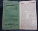 old vintage REXO JR. CAMERA booklet