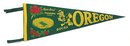 Oregon Rose Bowl Felt Pennant 1958