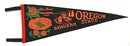 Oregon Rose Bowl Felt Pennant 1965 beavers