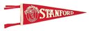 Stanford University Rose Bowl Felt Pennant 1941